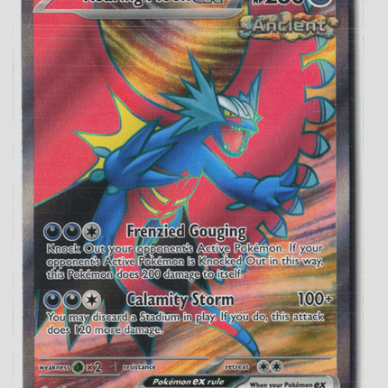 Pokemon 2023 Paradox Rift Roaring Moon EX SAR #229/182