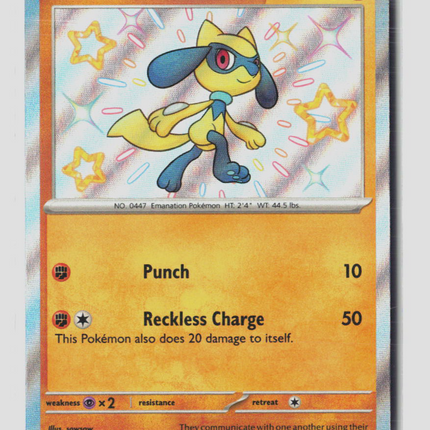Pokemon 2024 Paldean Fates Riolu #173/91