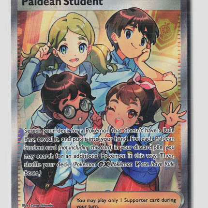 Pokemon 2024 Paldean Fates Paldean Student FA #230/91