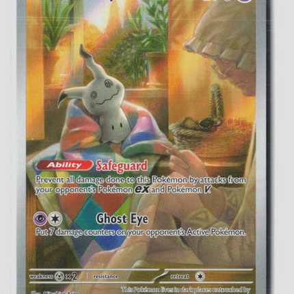 Pokemon Scarlet & Violet Mimikyu FA #SVP EN 075