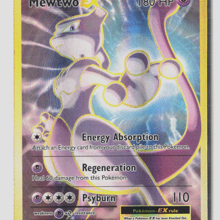 Pokemon 2016 Evolutions Mewtwo EX GX FA #103/108
