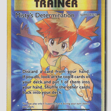 Pokemon 2016 Evolutions Misty's Determination FA #108/108