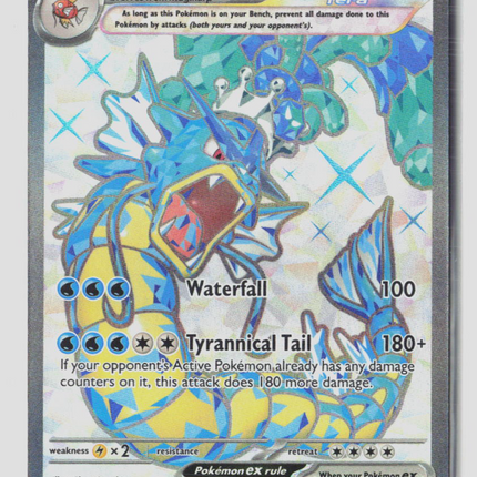 Pokemon 2023 Scarlet & Violet Gyarados EX FA #225/198