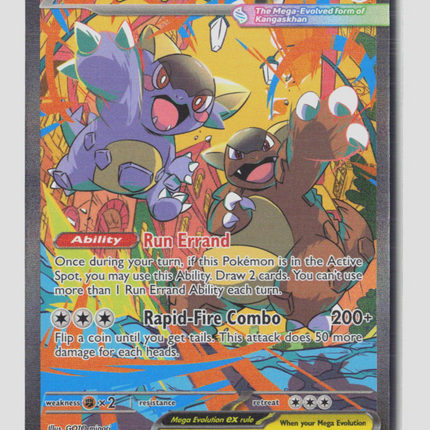 Pokemon 2025 Mega Evolution Mega Kangaskhan EX SAR #182/132