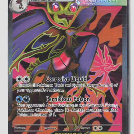 Pokemon 2026 Chaos Rising Mega Dragalge EX FA #104/86