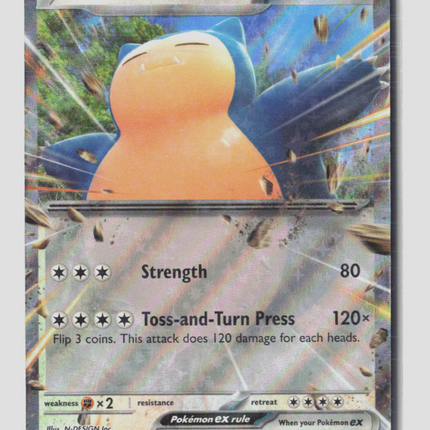 Pokemon 2025 Prismatic Evolutions Snorlax EX RR #76/131