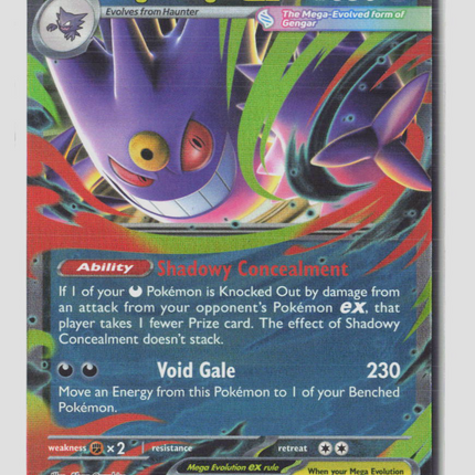 Pokemon 2025 Mega Evolution – Phantasmal Flames Mega Gengar EX #56/94