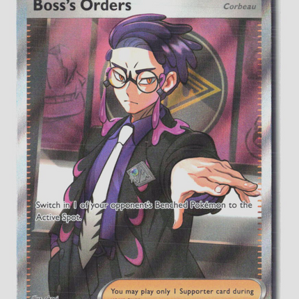 Pokemon 2026 Mega Evolution – Ascended Heroes Boss's Orders SR FA #256/217