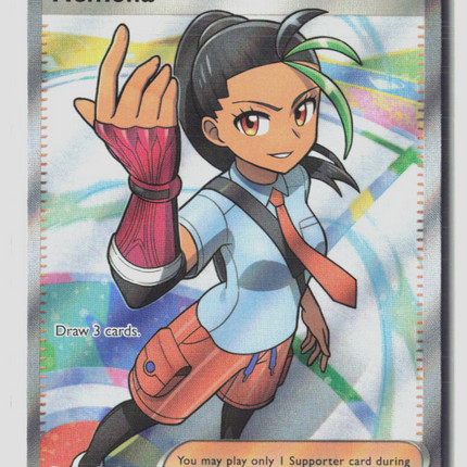 Pokemon 2024 Paldean Fates Nemona FA #229/91
