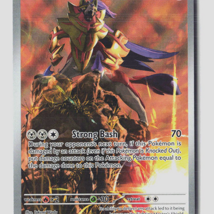 Pokemon 2025 Destined Rivals Zamazenta #201/182
