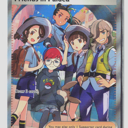 Pokemon 2025 Prismatic Evolutions Friends In Paldea UR FA #137/131