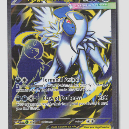 Pokemon 2025 Mega Evolution Mega Absol EX #161/132