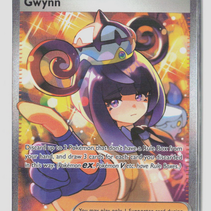 Pokemon 2026 Pitch Black Gwynn FA #119/84