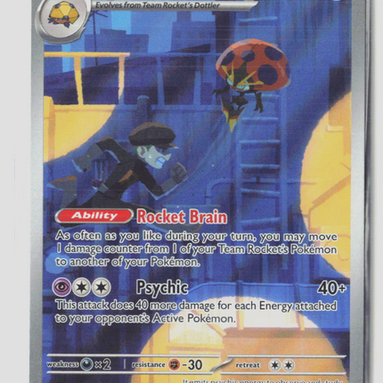 Pokemon 2025 Destined Rivals Team Rocket's Orbeetle #198/182
