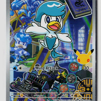 Pokemon Mega Evolution Quaxly FA #MEP EN 063
