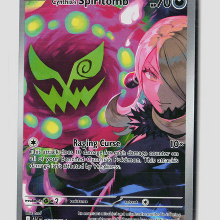 Pokemon 2026 Mega Evolution – Ascended Heroes Cynthia's Spiritomb FA #244/217