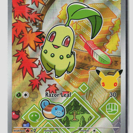 Pokemon Mega Evolution Chikorita #MEP EN 046