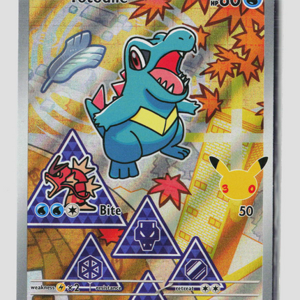 Pokemon Mega Evolution Totodile FA #MEP EN 048