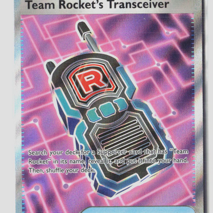 Pokemon 2026 Ascended Heroes Team Rocket's Transceiver FA SAR #263/217