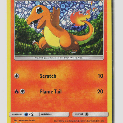 Pokemon 2017 Burning Shadows Charmander #18a/147 General Mills