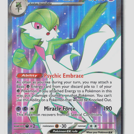 Pokemon 2023 Scarlet & Violet Gardevoir EX FA #228/198