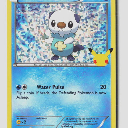 Pokemon 2021 Celebrations Oshawott #21/25 Mcdonalds