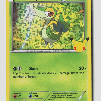 Pokemon 2021 Celebrations Snivy #5/25 Mcdonalds