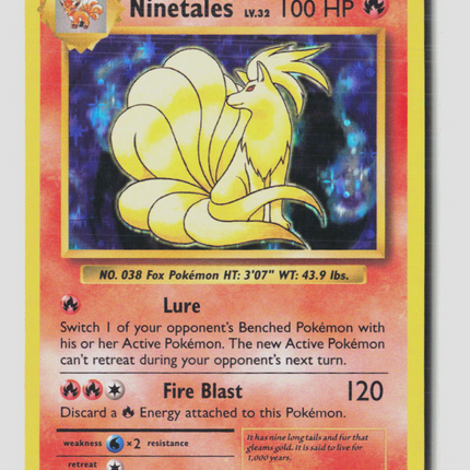 Pokemon 2016 Evolutions Ninetales #15/108