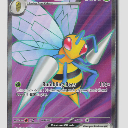 Pokemon 2026 Chaos Rising Beedrill EX SR FA #98/86