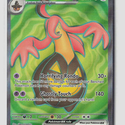 Pokemon 2026 Chaos Rising Gourgeist EX #102/86