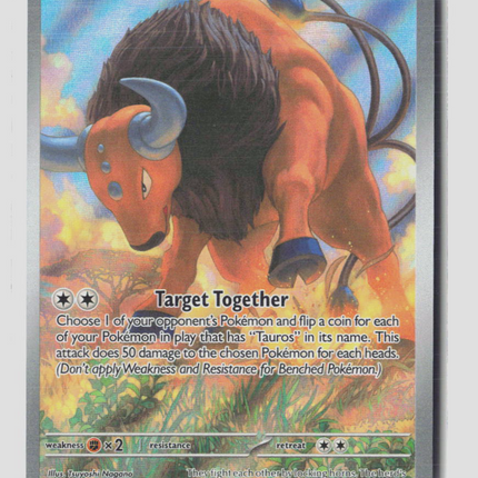 Pokemon Chaos Rising Tauros #96/86