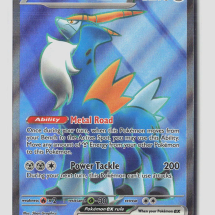 Pokemon 2026 Chaos Rising Cobalion EX UR FA #103/86