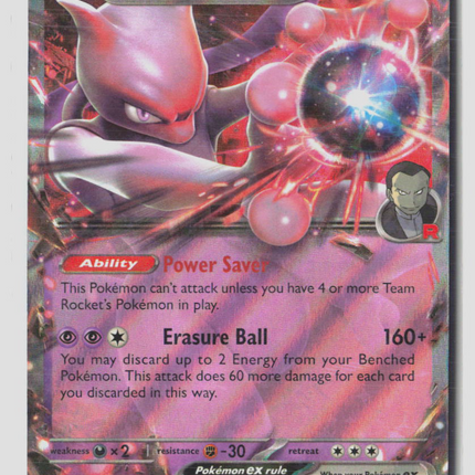 Pokemon 2025 Destined Rivals Team Rocket's Mewtwo EX RR #81/182