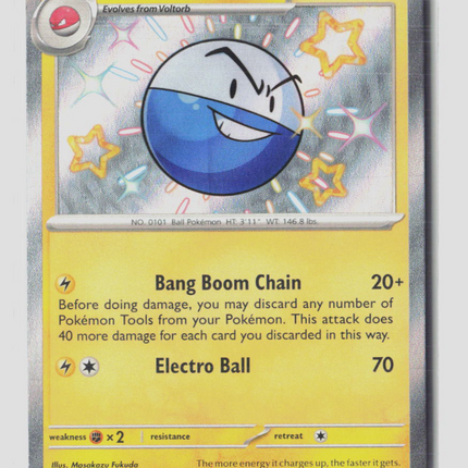 Pokemon 2024 Paldean Fates Electrode #134/91