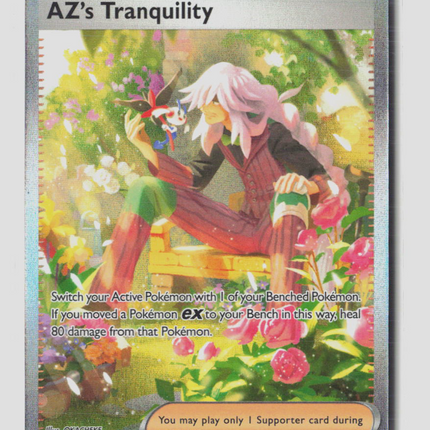 Pokemon 2026 Chaos Rising Az's Tranquility FA SAR #120/86