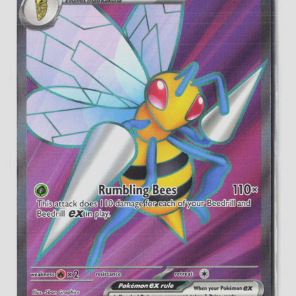 Pokemon 2026 Chaos Rising Beedrill EX UR #98/86