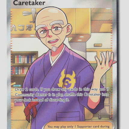 Pokemon 2024 Twilight Masquerade Caretaker FA #203/167
