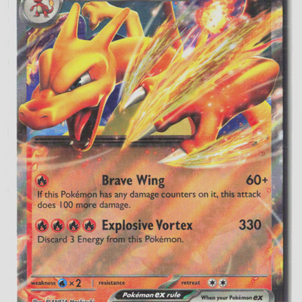 Pokemon Scarlet & Violet Charizard EX FA #SVP EN 161