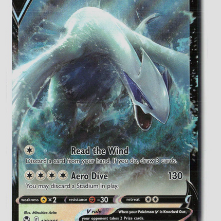 Pokemon 2022 Silver Tempest Lugia V #138/195