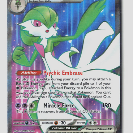 Pokemon 2023 Scarlet & Violet Gardevoir EX FA #228/198