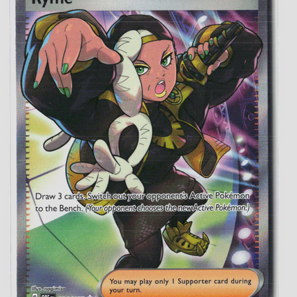 Pokemon 2023 Obsidian Flames Ryme FA #221/197