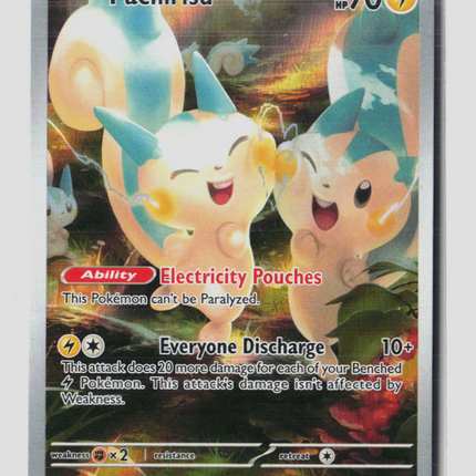 Pokemon 2023 Scarlet & Violet Pachirisu #208/198