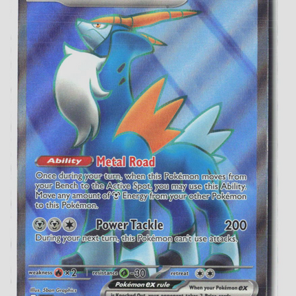 Pokemon 2026 Chaos Rising Cobalion EX UR FA #103/86