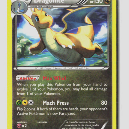 Pokemon 2015 Roaring Skies Dragonite #51/108