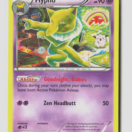 Pokemon 2016 BREAKpoint Hypno #51/122