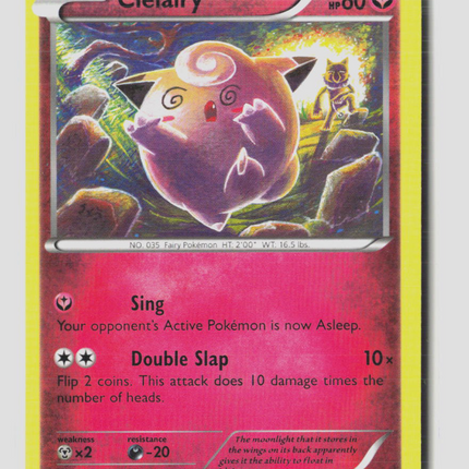 Pokemon 2016 BREAKpoint Clefairy #81/122