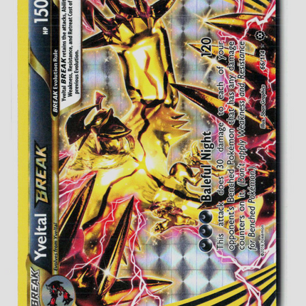 Pokemon 2016 Steam Siege Yveltal Break #66/114