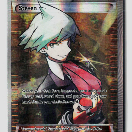 Pokemon 2015 Ancient Origins Steven FA #95/98
