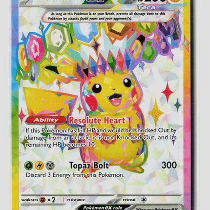 Pokemon 2024 Surging Sparks Pikachu EX SAR #219/191