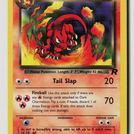 Pokemon 2000 Team Rocket Dark Charmeleon #32/82